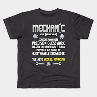 Mechanic definition Kids T-Shirt